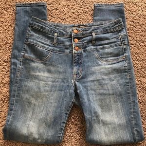 High-Rise Refuge Skinny Jeans size 10